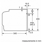 【展銷品】 Siemens 西門子 CP565AGS0B 60厘米 36公升 iQ500 嵌入式微波蒸烤焗爐